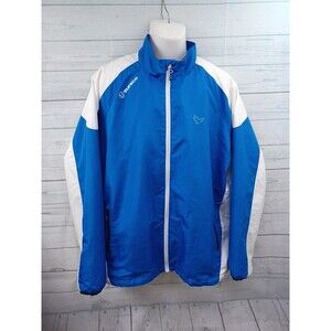 Sunice Jacket Mens Size XL Blue White Golf Full Zip Coat